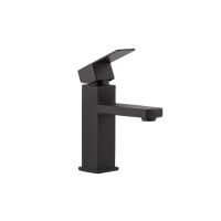 Exel Black Square Basin Mixer